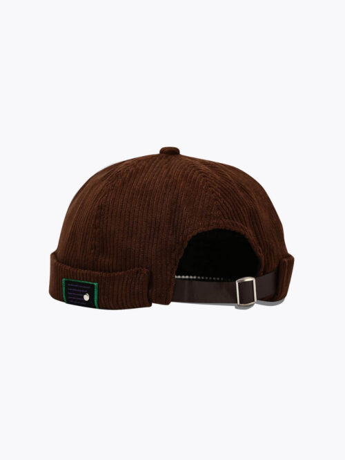Urban Brown Brimless Docker Hat