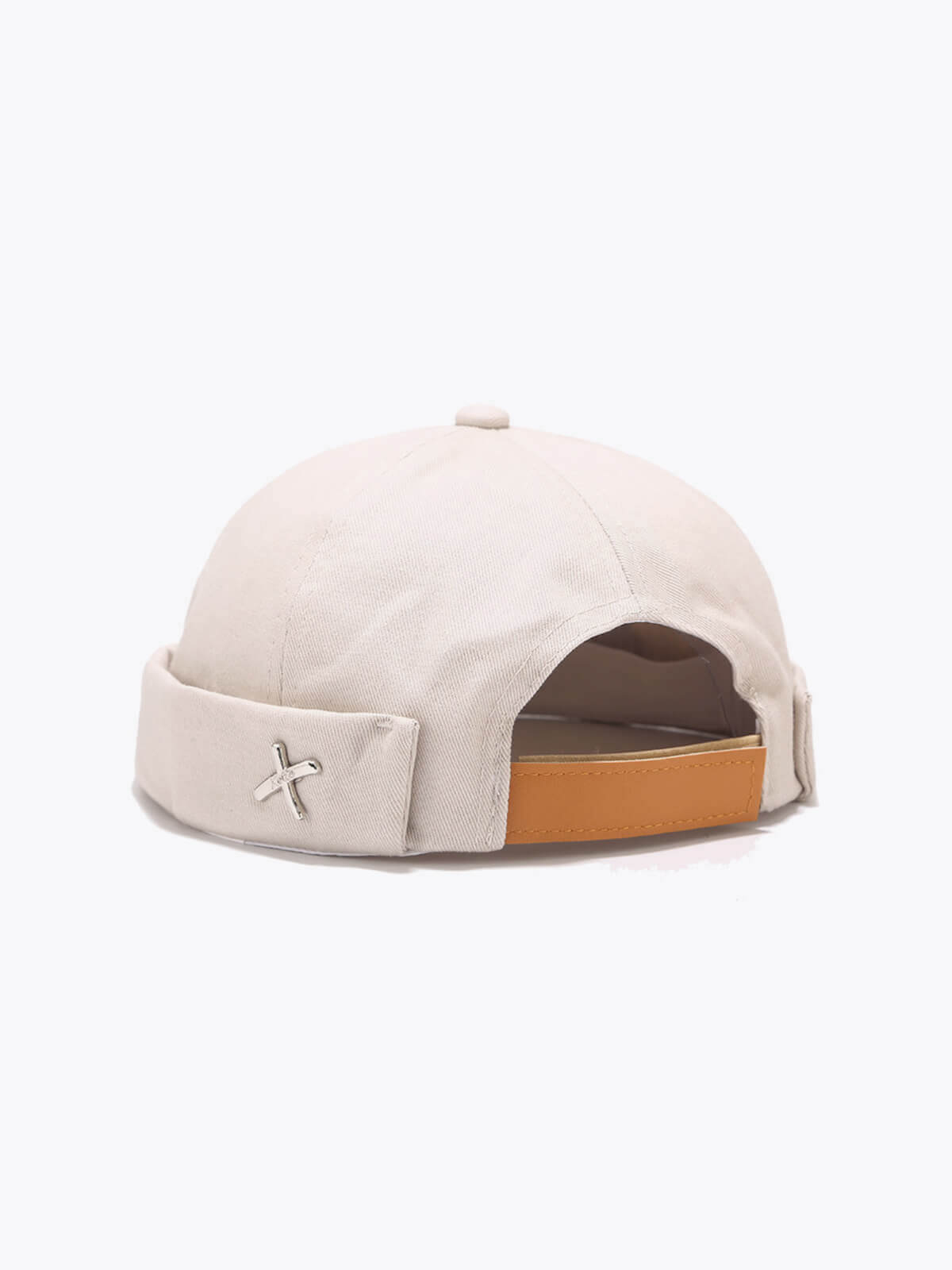 Retro X White Docker Hat - Docker Hats
